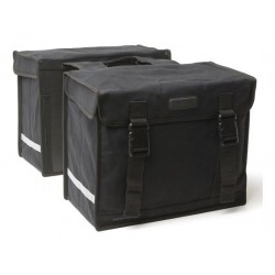 New Looxs dubbele tas 31 canvas zw