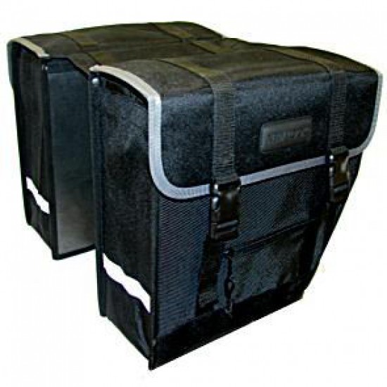 New Looxs dubbele tas 100 Maxi zw/grs