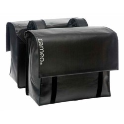 Cameo dubbele tas Cameo bisonyl zwart