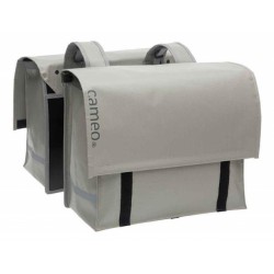 Cameo dubbele tas Cameo bisonyl grijs