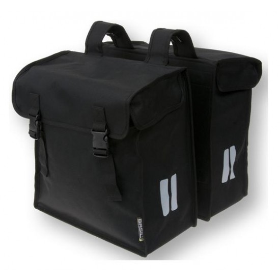 Basil dubbele tas Mara XXL zw