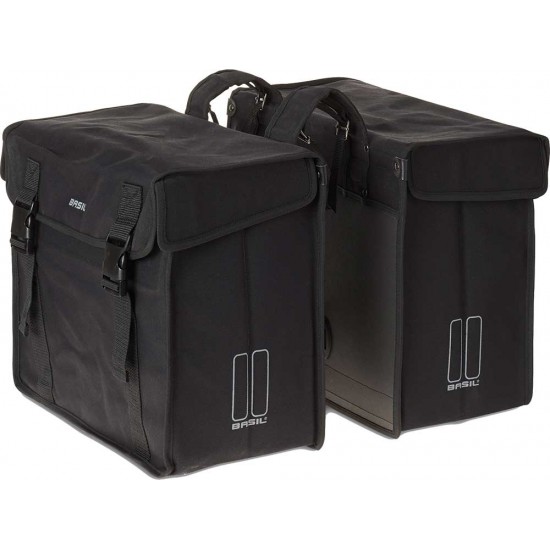 Basil dubbele tas Kavan XL zw
