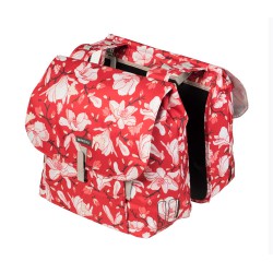 Basil dubbele tas Magnolia poppy red