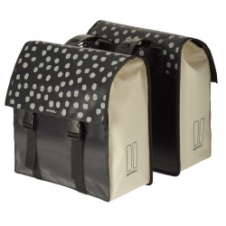 Basil dubbele tas Urban load zw/wt