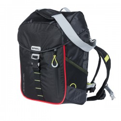 Basil daypack tas Miles led black