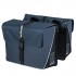 Basil dubbele tas Forte blue/black