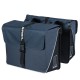 Basil dubbele tas Forte blue/black