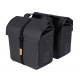 Basil dubbele tas Urban dry charcoal melee