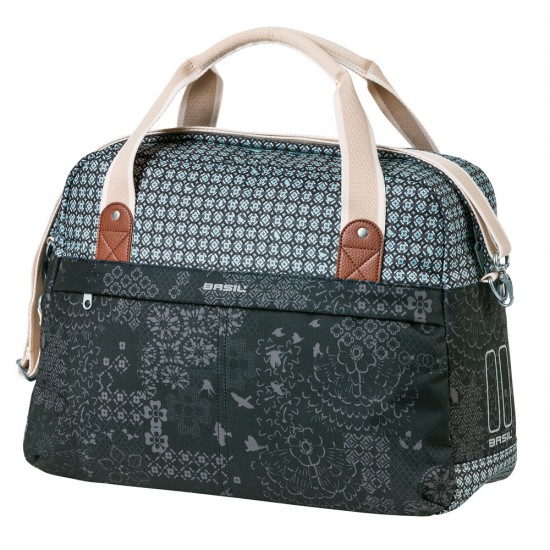 Basil schoudertas Boheme charcoal