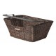 Basil mand Capri flex rattan brown