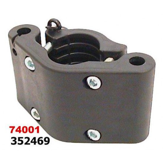 Basil houder hondenmand framebuis