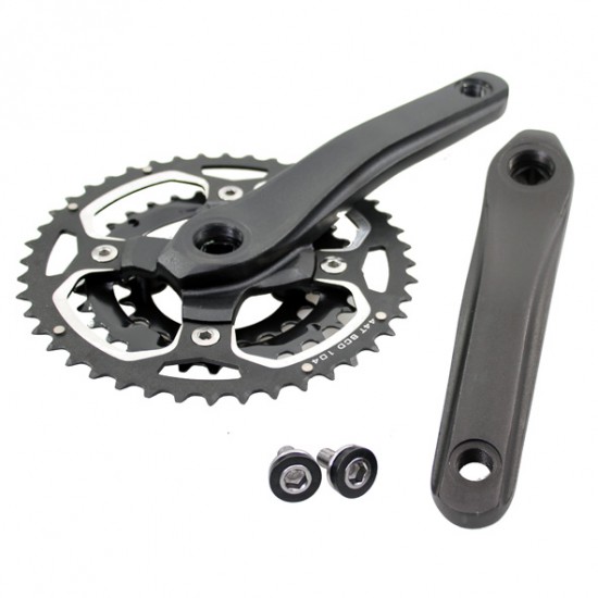 Crankst 44/32/22 alu zw