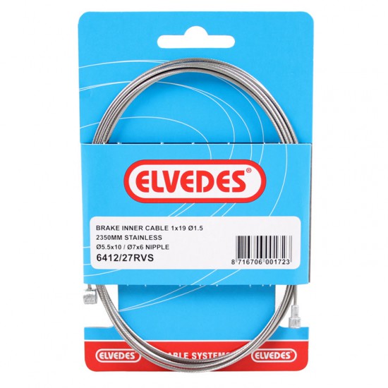 Elvedes bnkabel a 2 nipp rvs
