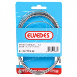 Elvedes bnkabel a 2 nipp rvs 3m