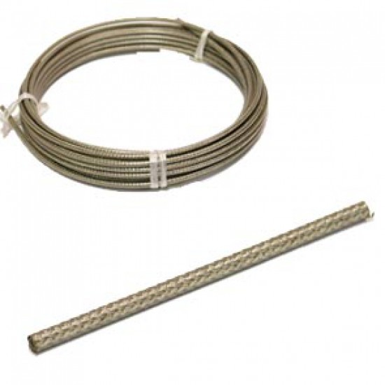 Elvedes rol buitenkabel SIS gevlochten smoke silve