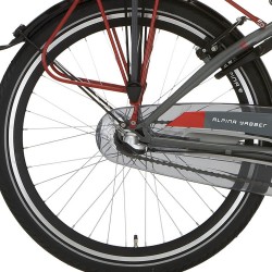 Alpina a wiel 24 airline zwart