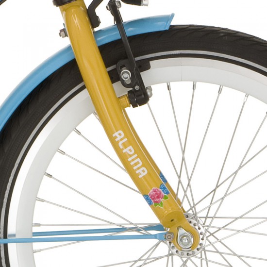 Alpina v vork 20 GP pms 131c geel