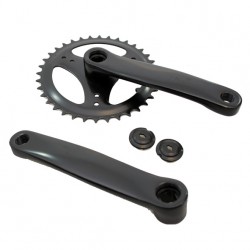 Alpina crankst 36t 150mm z/disk zwart