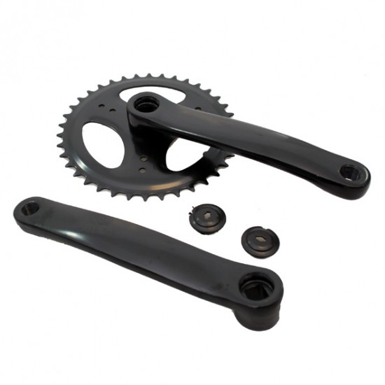 Alpina crankst 38t 170mm z/disk zwart