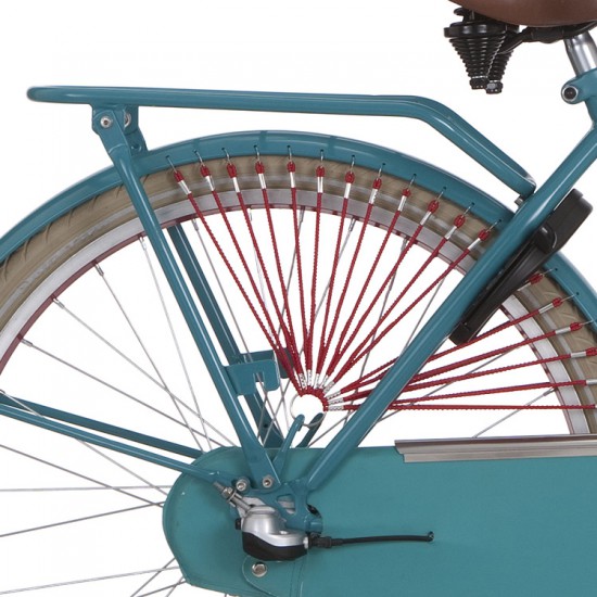 Alpina achterdrager 22 Tingle turquoise