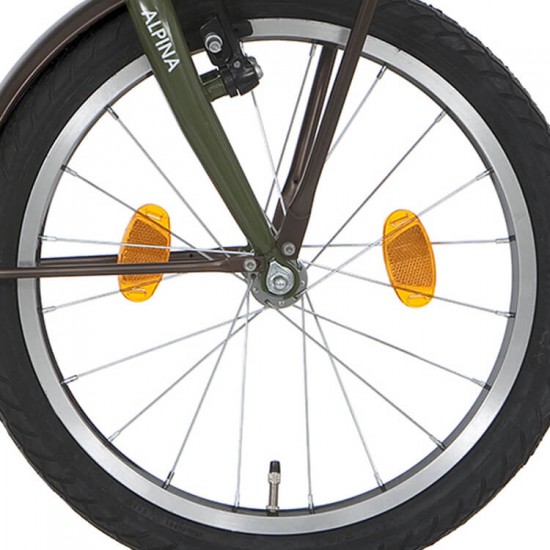 Alpina v wiel 18 zwart/zilver