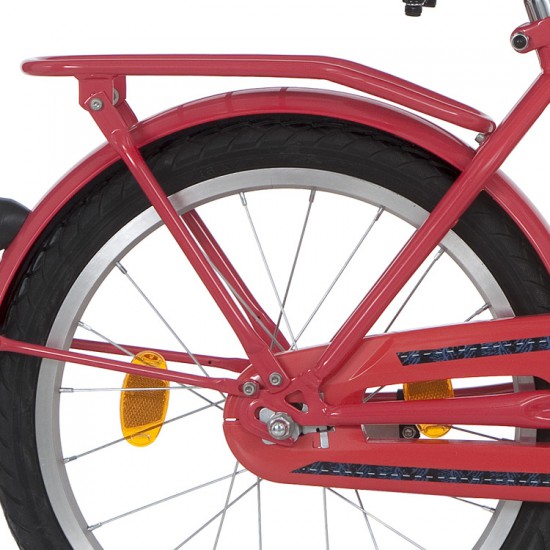 Alpina achterdrager 16 Cargo strawberry red