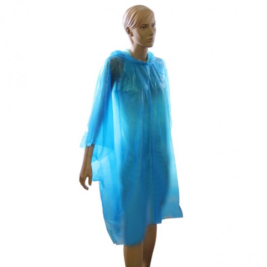 Poncho plastic bl