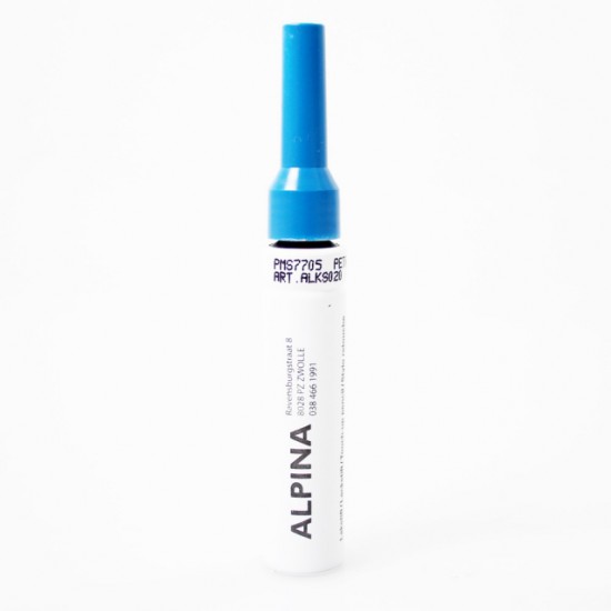 Alpina lakstift Petrol Blue Grey PMS7705