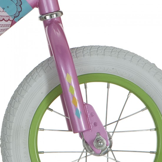 Alpina v vork loopfiets roze