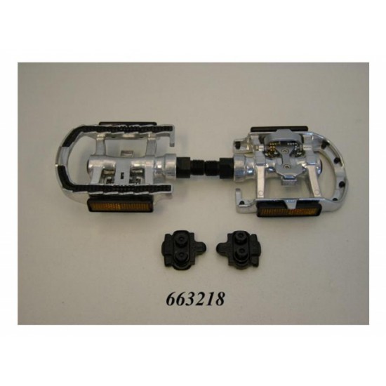 Tecora Combi pedaal SPD alu p/pr