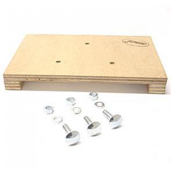 Jumbo plank m/schroeven