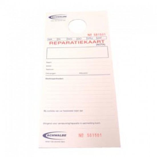 Schw rep kaarten p/ 500 stuks