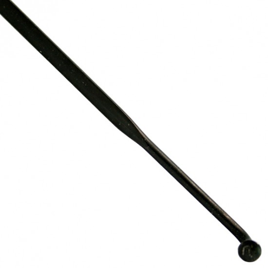 Spaak 14-254 RVS CX-Ray z/nippel zw